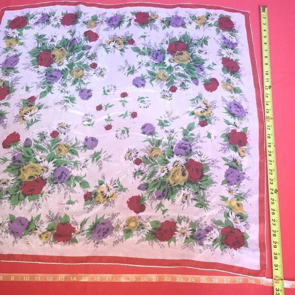 Scarf Floral Vintage main image 5